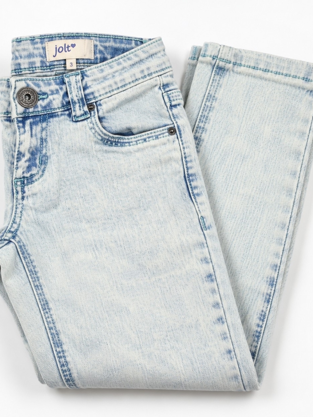 jolt Junior's Light Wash Jeans Size 3